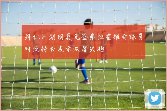 拜仁计划明夏免签弗拉霍维奇球员对此转会表示浓厚兴趣
