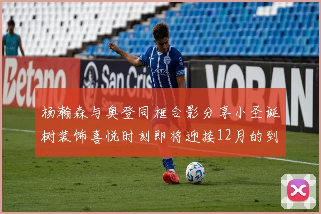 杨瀚森与奥登同框合影分享小圣诞树装饰喜悦时刻即将迎接12月的到来